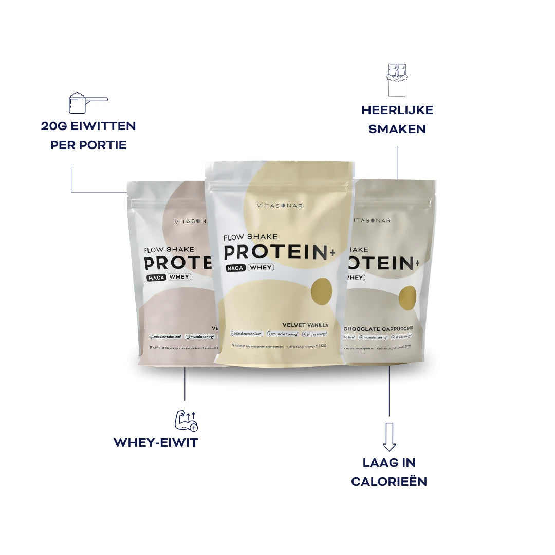 FLOW SHAKE PROTEIN+ - TRIO PACK