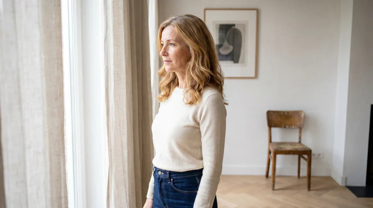 Vrouw 50+ wellness portret