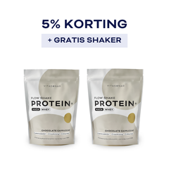 FLOW SHAKE PROTEIN+ - CHOCOLATE CAPPUCCINO