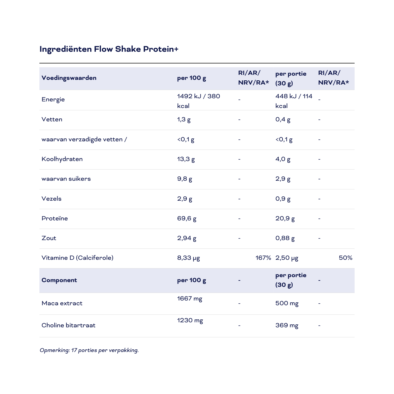 FLOW SHAKE PROTEIN+ - TRIO PACK
