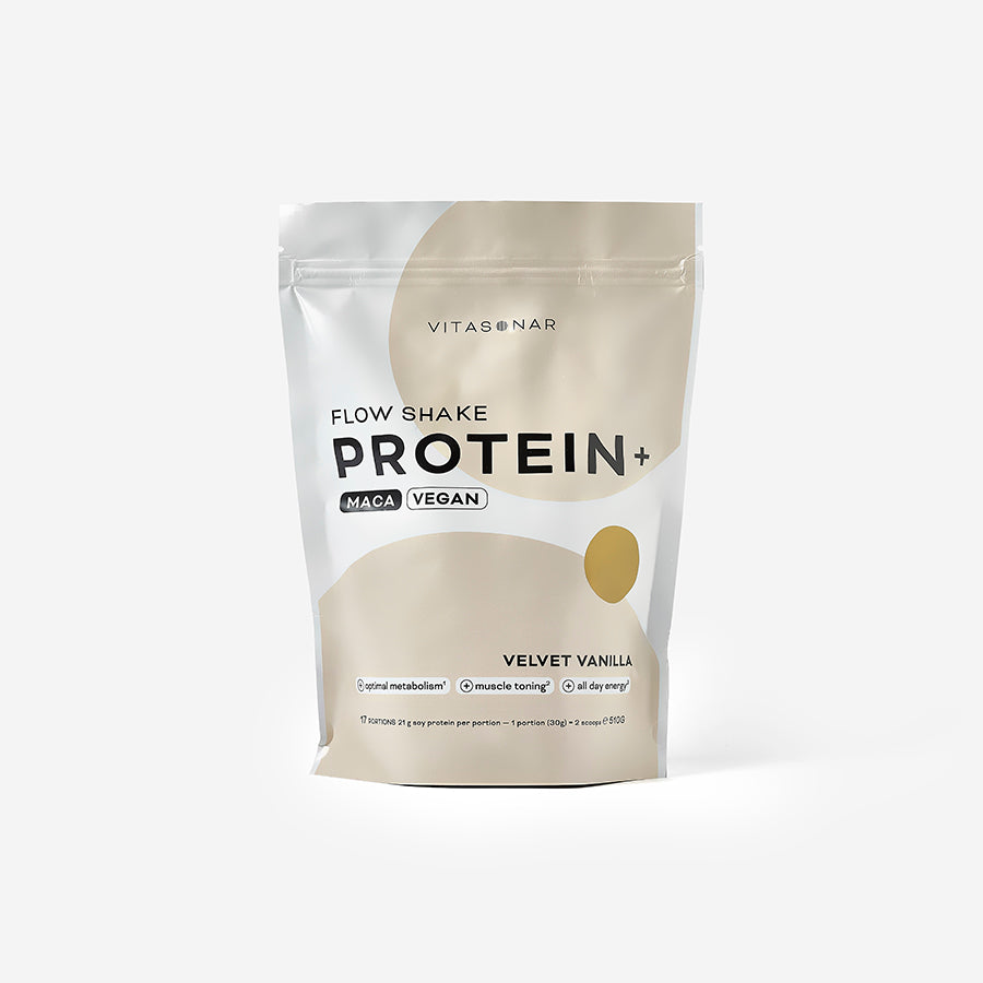 FLOW SHAKE PROTEIN+ - VELVET VANILLA (VEGAN)