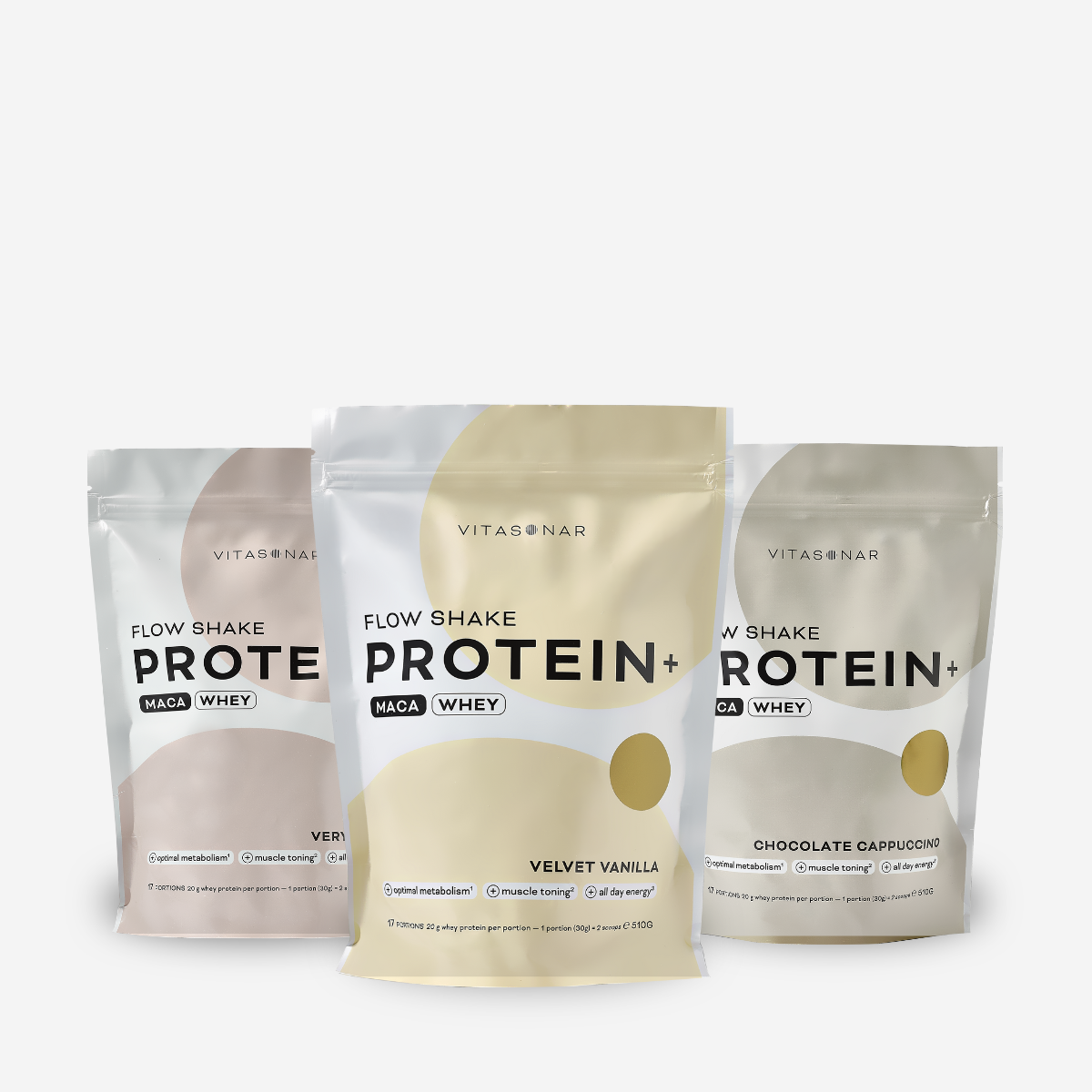 FLOW SHAKE PROTEIN+ - TRIO PACK