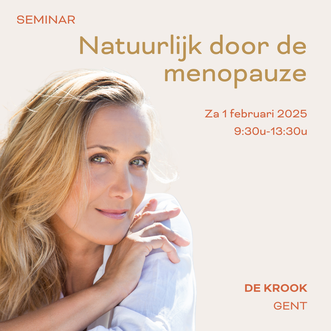 Seminar - Natuurlijk door de menopauze